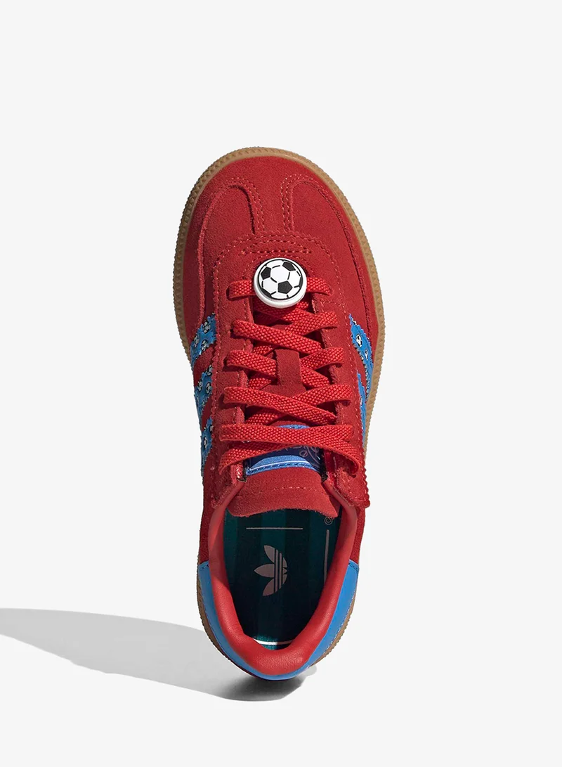 Adidas Originals RED/LURABL/GUM3 Kids Handball Spezial Cf  | Best Price UAE